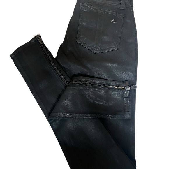 NWT Rag & Bone Skinny Leg Moto Jeans Size 24 - Picture 3 of 8